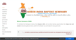Desktop Screenshot of nibsindia.com